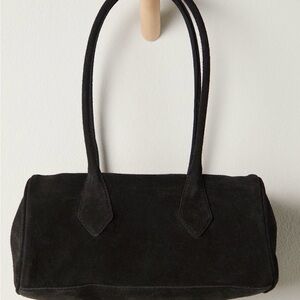 Suede bag